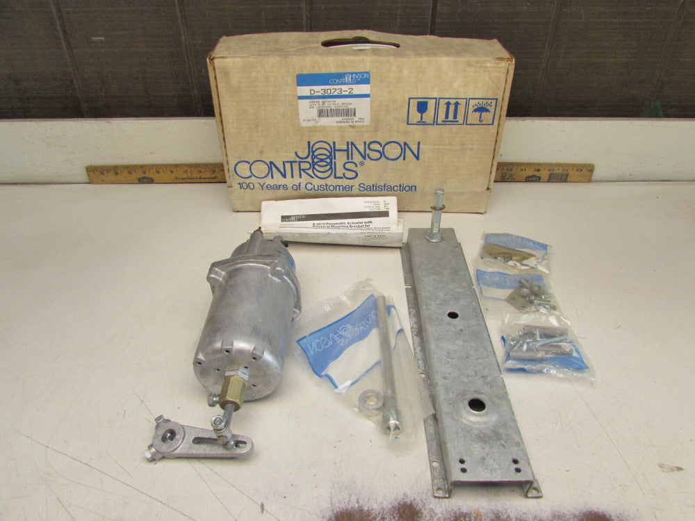 NEW! JOHNSON CONTROLS D-3073-2  , DAMPER ACTUATOR ,8-13 PSI SPRING, MAKE OFFER!