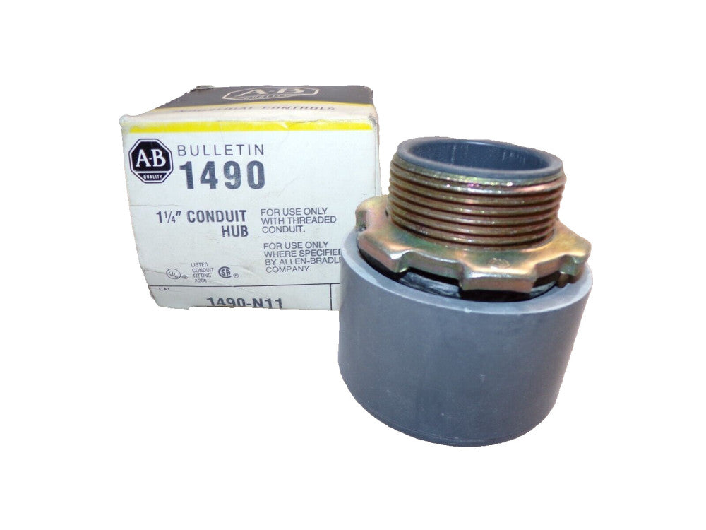 NEW ALLEN BRADLEY 1-1/4" CONDUIT HUB  1490-N11