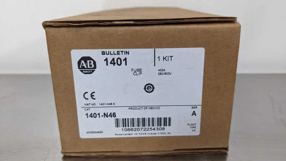 Allen-Bradley 1401-N46 Fuse Clip Kit Ser A 400A 250-600V 400A 250-600V