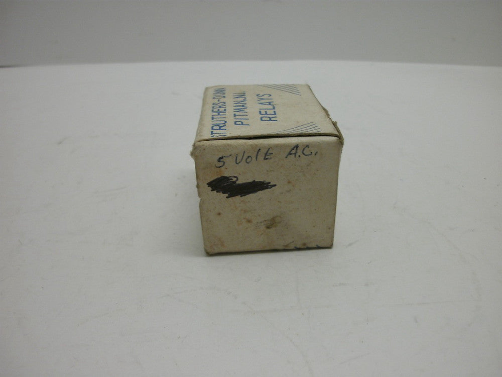 STRUTHERS-DUNN 214XAX GENERAL PURPOSE RELAY 120VAC 5 VOLTS A.C. NEW IN BOX