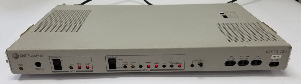 AT&T PARADYNE NETWORK SWITCH ESF T1 CSU