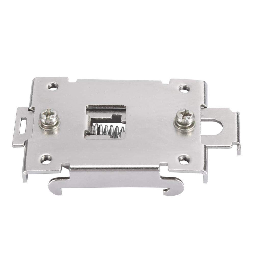 35mm DIN Rail Mounting Clip Stainless Steel Fixed Solid State Relay Clamp