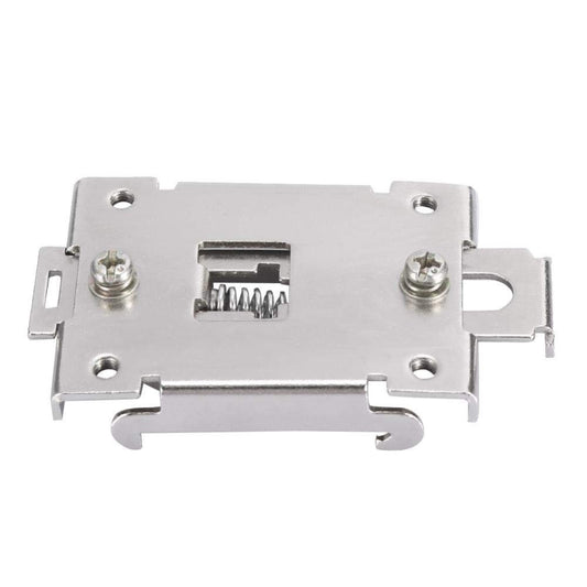 35mm DIN Rail Mounting Clip Stainless Steel Fixed Solid State Relay Clamp