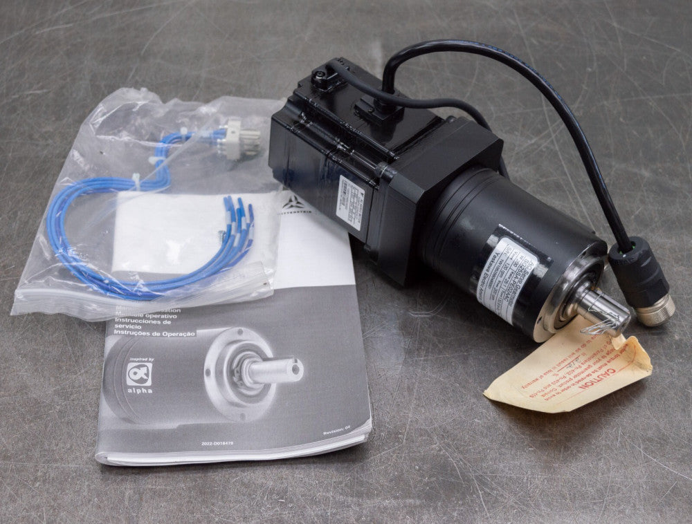 Yaskawa SG25SA-PE02AAC AC Servo Drive Gearmotor Gear Motor 25:1 Ratio