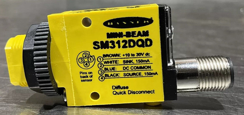 Banner SM312DQD Photoelectric Switch NOS Surplus
