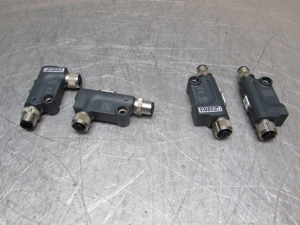 2-ABB  AXL E IOL AI1 U M12 S & 2-AXL E IOL AI1 I M12 R, I/O CONNECTORS, 4-PIECES