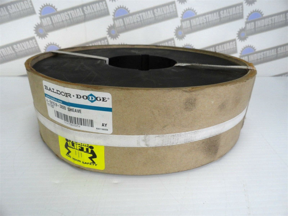 DODGE - 4/5V10.9 3020 Sheave, 4 Groove, 5V Belt Size (New)