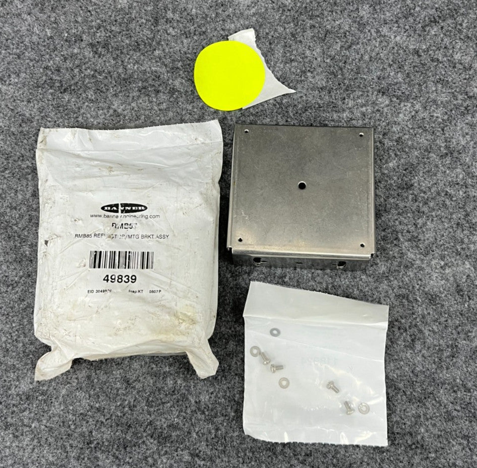 BANNER RMB85 BRACKET 14 GAUGE 316 STAINLESS STEEL