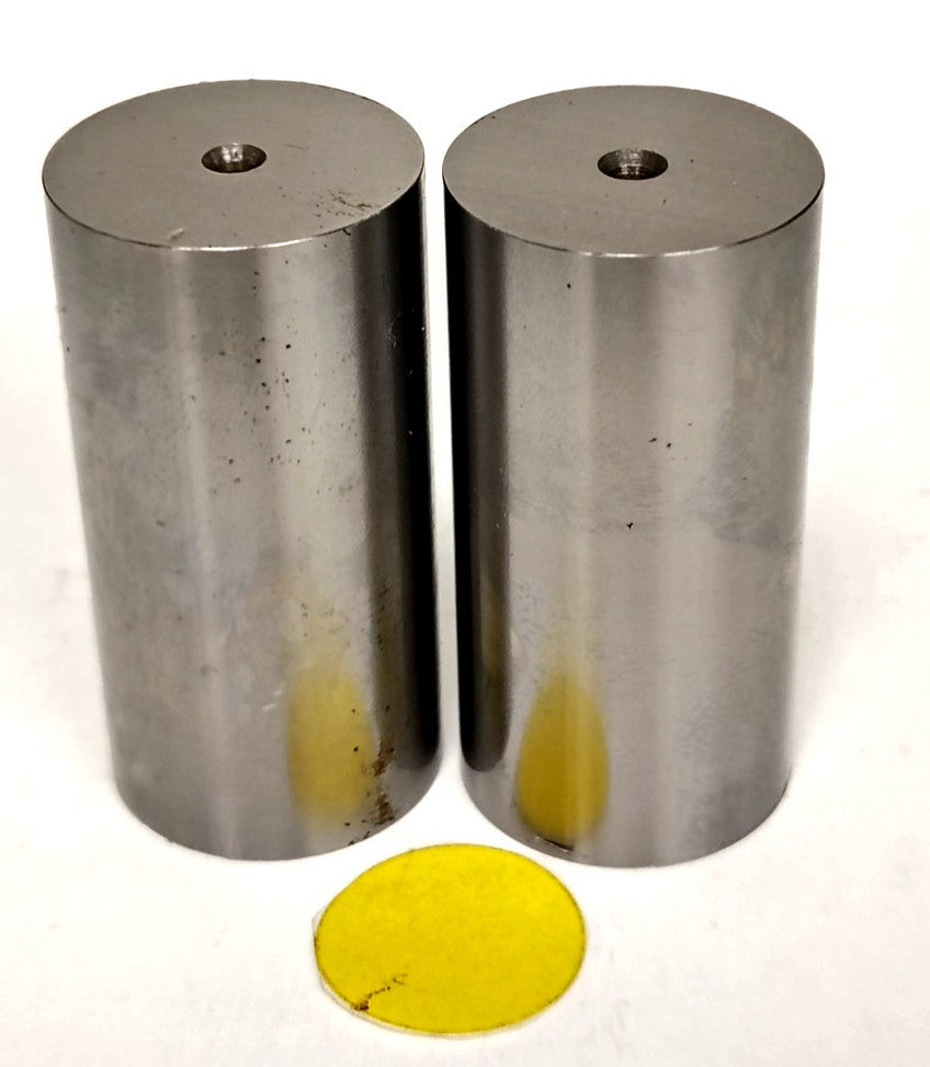 MEYER GAGE PIN 1.000-/+ 2" OAL 1" OAD STEEL MATERIAL **LOT OF 2**