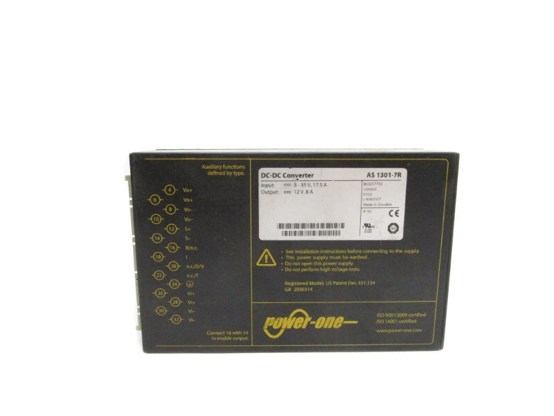 POWER-ONE AS1301-7R 35V 17.5A NSNP