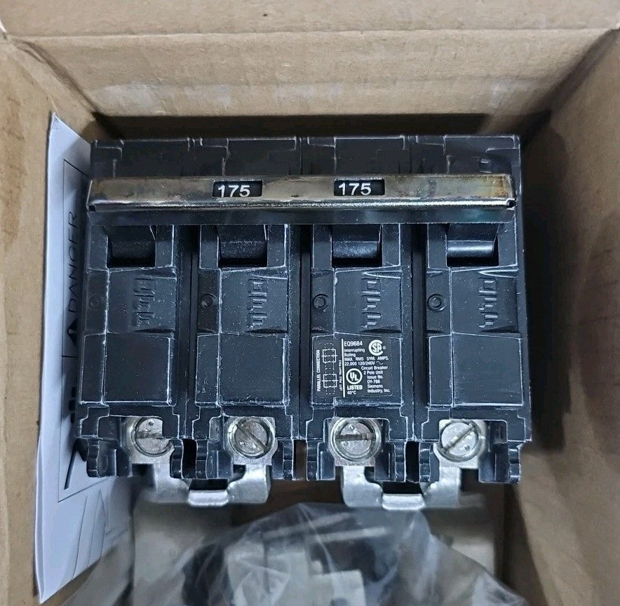 Siemens EQ9684 2 Pole 175A Circuit Breaker  120/240V  MBK175 NEW in BOX