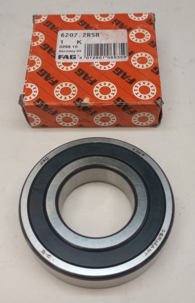 FAG 6207-2RSR Ball Bearing Deep Groove 35mm X 72mm X 17mm Double Sealed