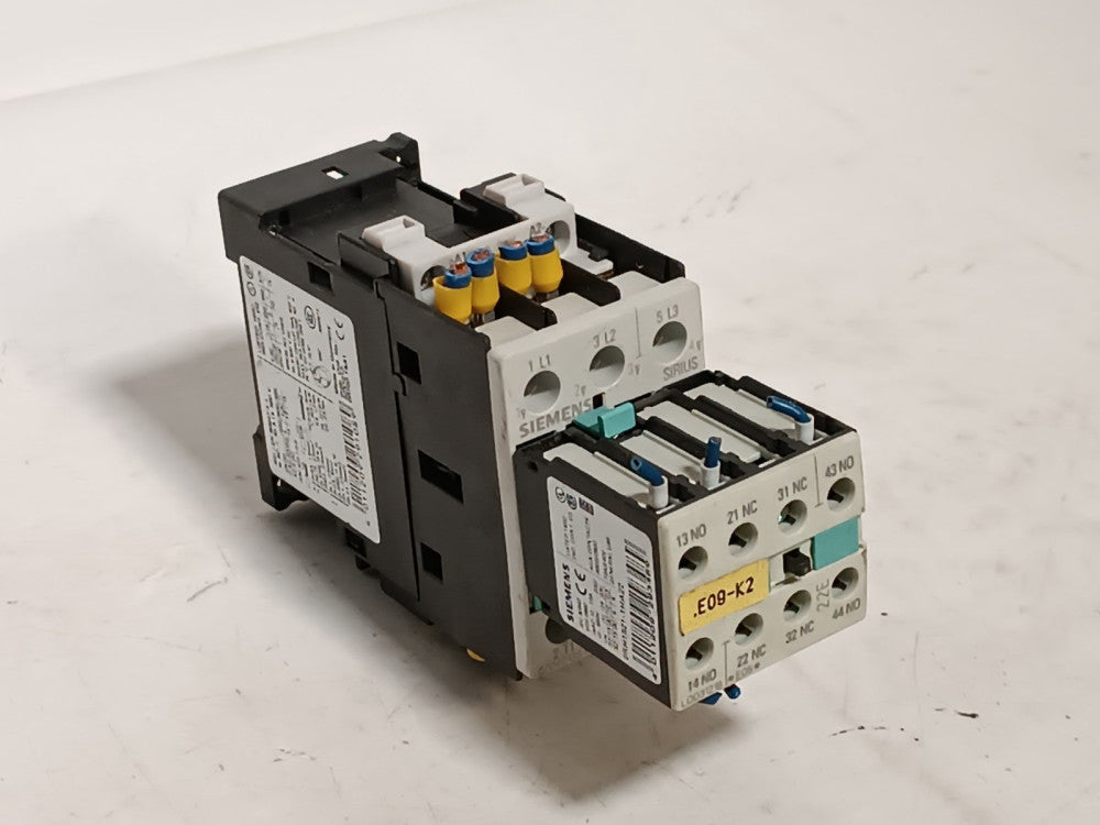 Siemens 3ZX1012-0RT02-1AA1 Power Contactor Assy w 3RH1921-1HA22 Aux Contactor