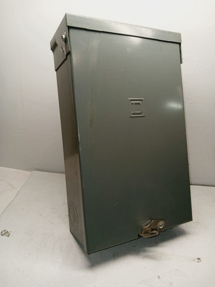 SQUARE DQ0148L125GRB 125 AMP LOAD CENTER 4 CIR 1P/3W 240 VAC TYPE 3R