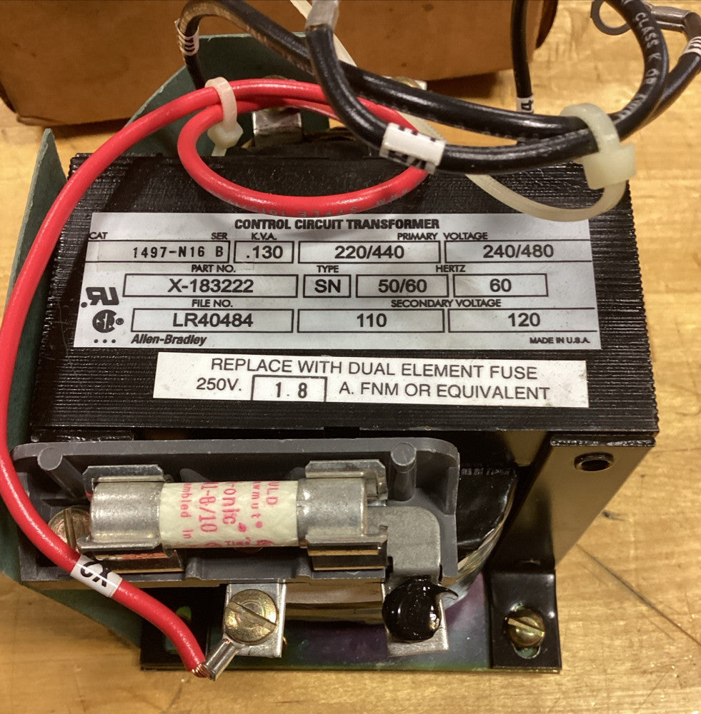 Allen Bradley Control Circuit Transformer 1497-N16