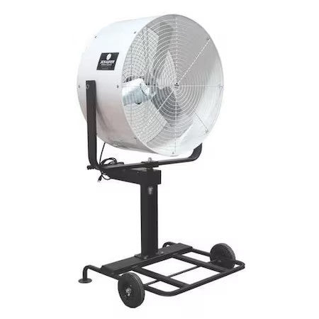 Schaefer Vko36-O Standard Duty Air Circulator, Pedestal Mount, 36 In Blade Dia,