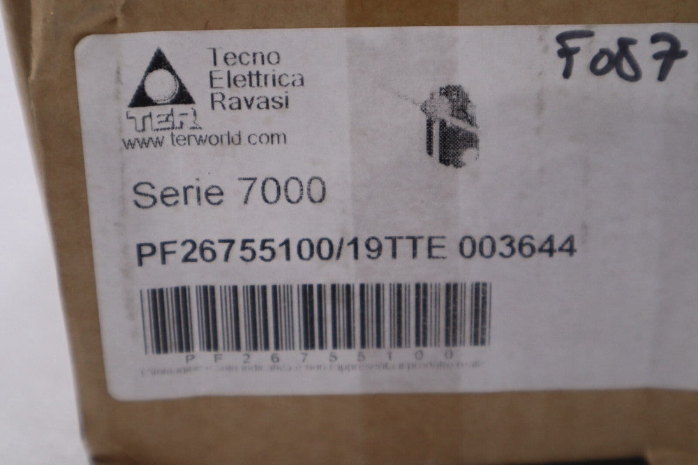 TER TECNO ELECTTRICA RASVASI  PF26755100 / PF26755100 (BRAND NEW) STOCK G471A