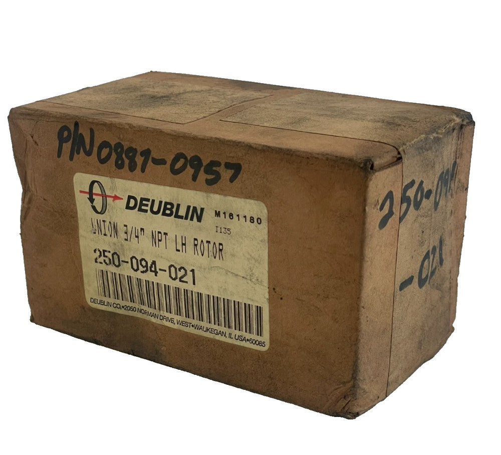 NEW SEALED DEUBLIN 250-094-021 HYDRAULIC UNION 3/4" NPT LH ROTOR 250094021