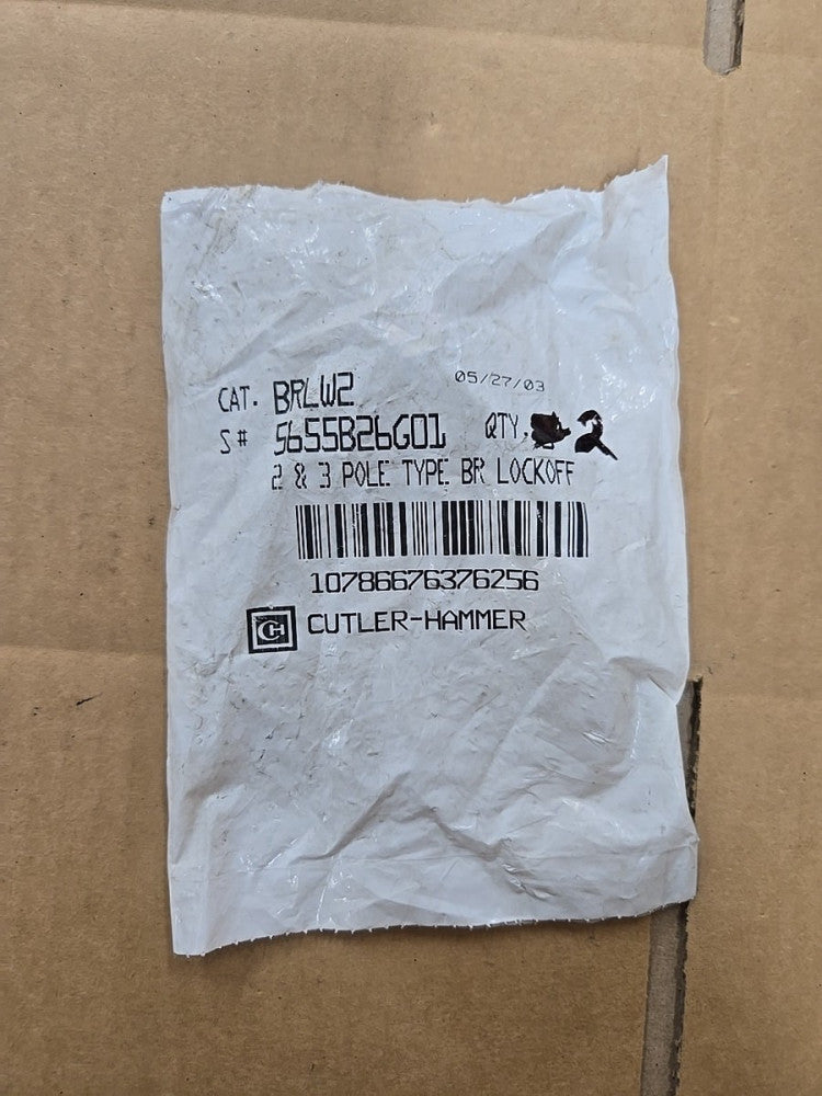 Eaton BRLW2 2 Lockoff Attachments