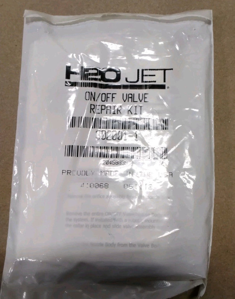 H2O JET Parts ON/Off Valve Repair Kit 302001-1 Water Jet Cutting MADE IN USA A66
