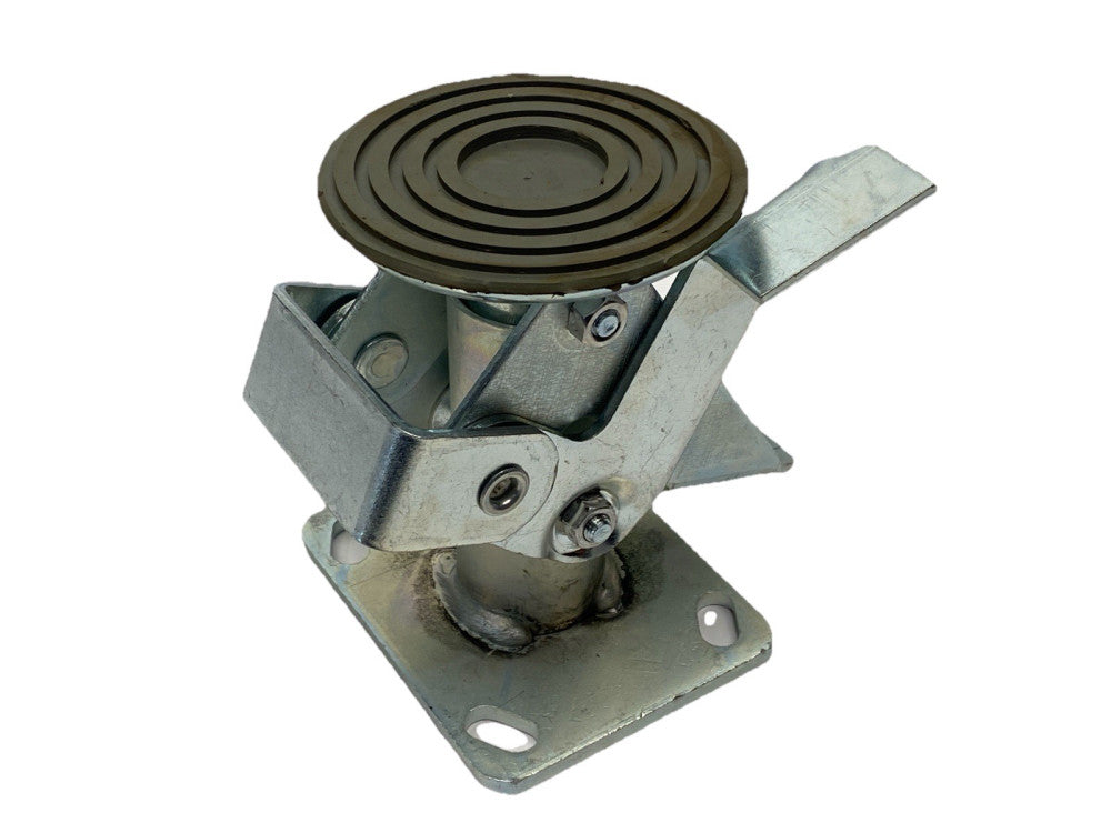 2478T62 Side Retraction Floor Lock For 6-3/16"-6-3/8" Caster Mount Height