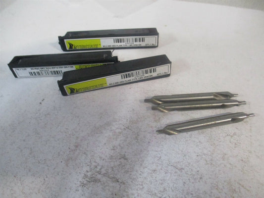 (156400002000000) #2 60° 3/16 x 1-7/8" OAL HSS Combo Drill & Countersink - Qty 3
