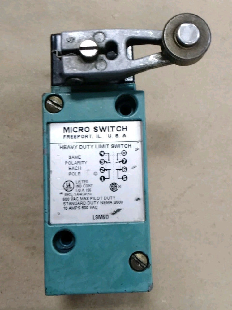 MICROSWITCH LSM6D LIMIT SWITCH E46