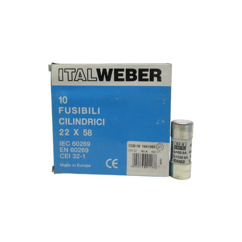 ITALWEBER 1441063 CH22 690V 63A (PKG OF 10) NSMP