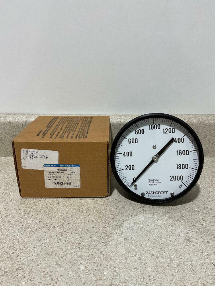 Ashcroft Duragauge 45 2462BS 04B XBF NEW
