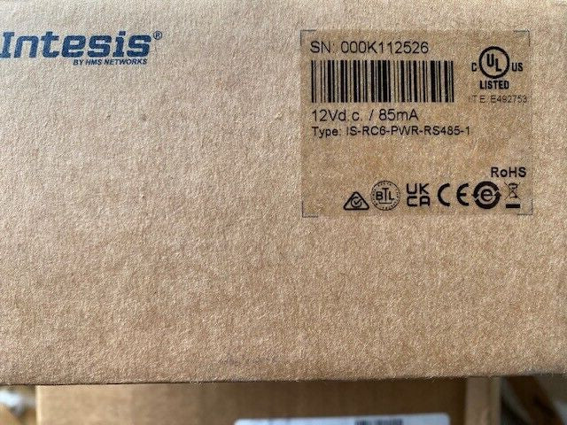 Intesis IS-RC6-PWR-RS485-1 (NEW)