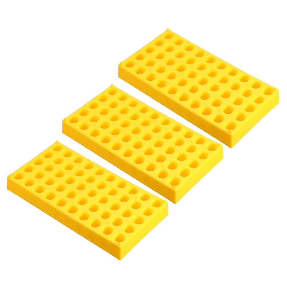 Vial Rack for 2Ml Autosampler Vials, 3 Pack Vial Tray Holder 50-Well Stackable T