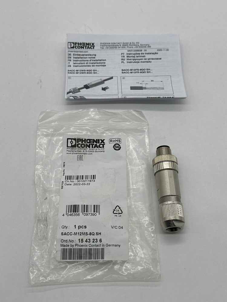 Phoenix Contact SACC-M12MS-8Q SH Data Connector 