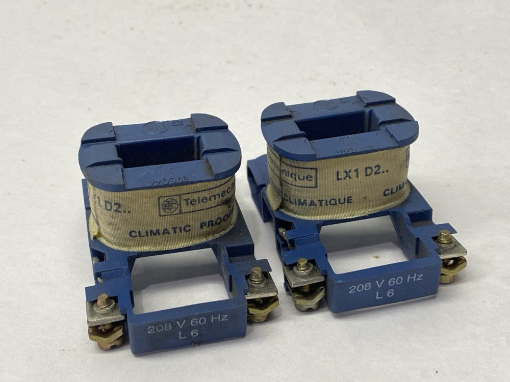 Telemecanique LX1D2L6 Coil 208V 60Hz LOT OF 2