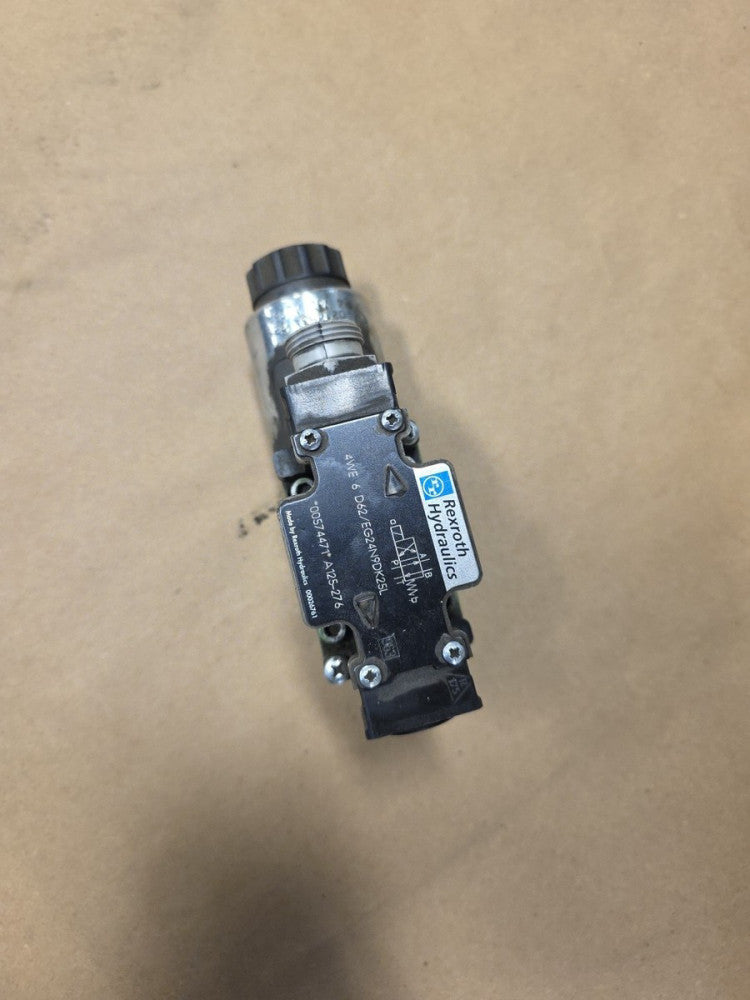 Rexroth 4WE6D62/EG24N9DK25L Solenoid Valve 5100psi 24VDC 1.25A  USED