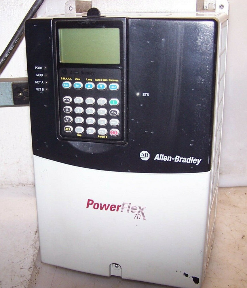 ALLEN BRADLEY 7.5 HP POWERFLEX AC VFD VARIABLE FREQUENCY DRIVE  20AD011A3AYNADC0