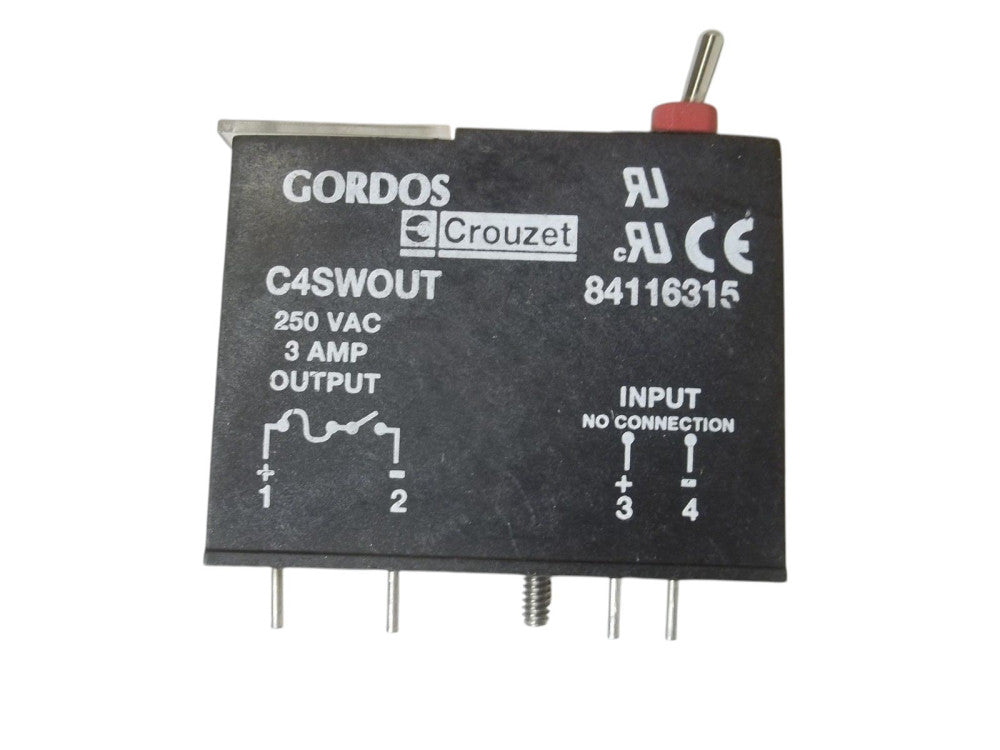 LOT OF 10 GORDOS C4SWOUT MODULE 250VAC 3AMP NSNP
