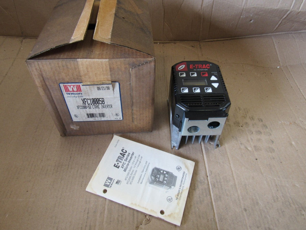 TB WOODS E-TRAC XFC1000-5B 115V 0.5HP 2.2A 0.9KVA MICRO INVERTER NEW IN BOX !!