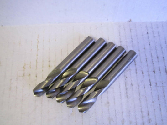 #12 High Speed Steel Screw Machine Length Drill Bits - Lot of 5 