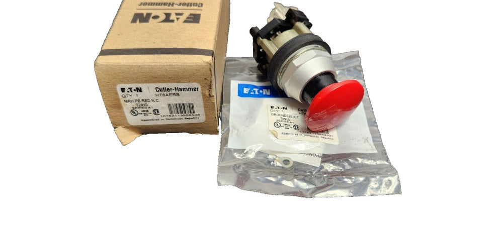Eaton HT8AERB MRH PB RED N.C. T2910 SERIES A1 NEW