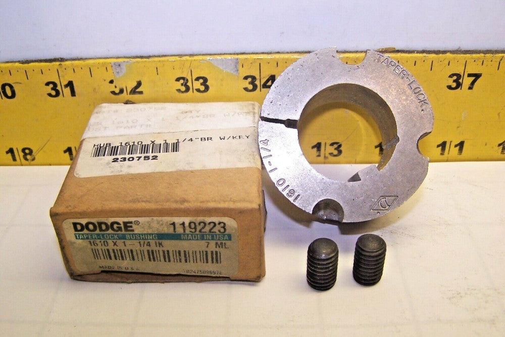 New Dodge 1610 X 1-1/4 IK Taper-Lock Bushing 1-1/4" Bore  119223
