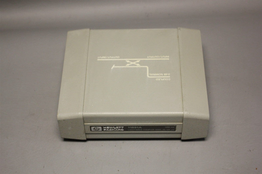 HP LIGHTWAVE COUPLER MMF W/OPT 14 11891A