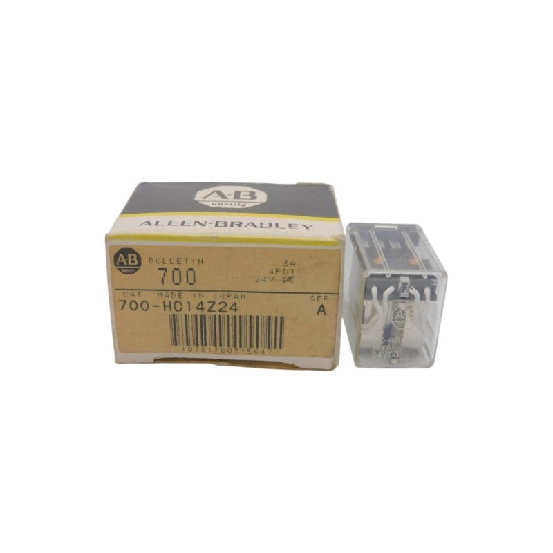 ALLEN BRADLEY 700-HC14Z24 SER. A 24VDC 3A (BK/YL) NSMP