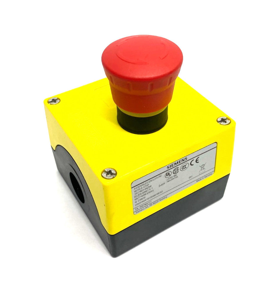Siemens 3SU1801-0NZ00 K0Y SIRIUS ACT Plastic Emergency Stop Housing Enclosure