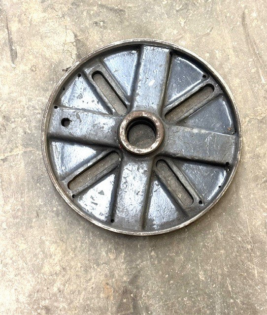 UNBRANDED LATHE FACE PLATE 14" OD BORE 2-1/4" STEEL MATERIAL