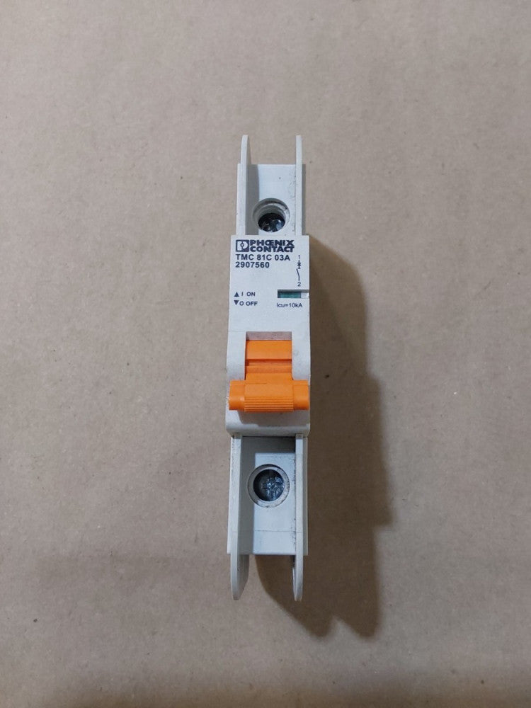 Phoenix Contact TMC 81C 03A / 2907560 Circuit Breaker 3A, 240Vac