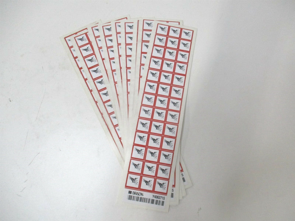 Brady (118815) 5/8" x 5/8" Write on Surface GHS Explosive Symbol Label - Qty 9