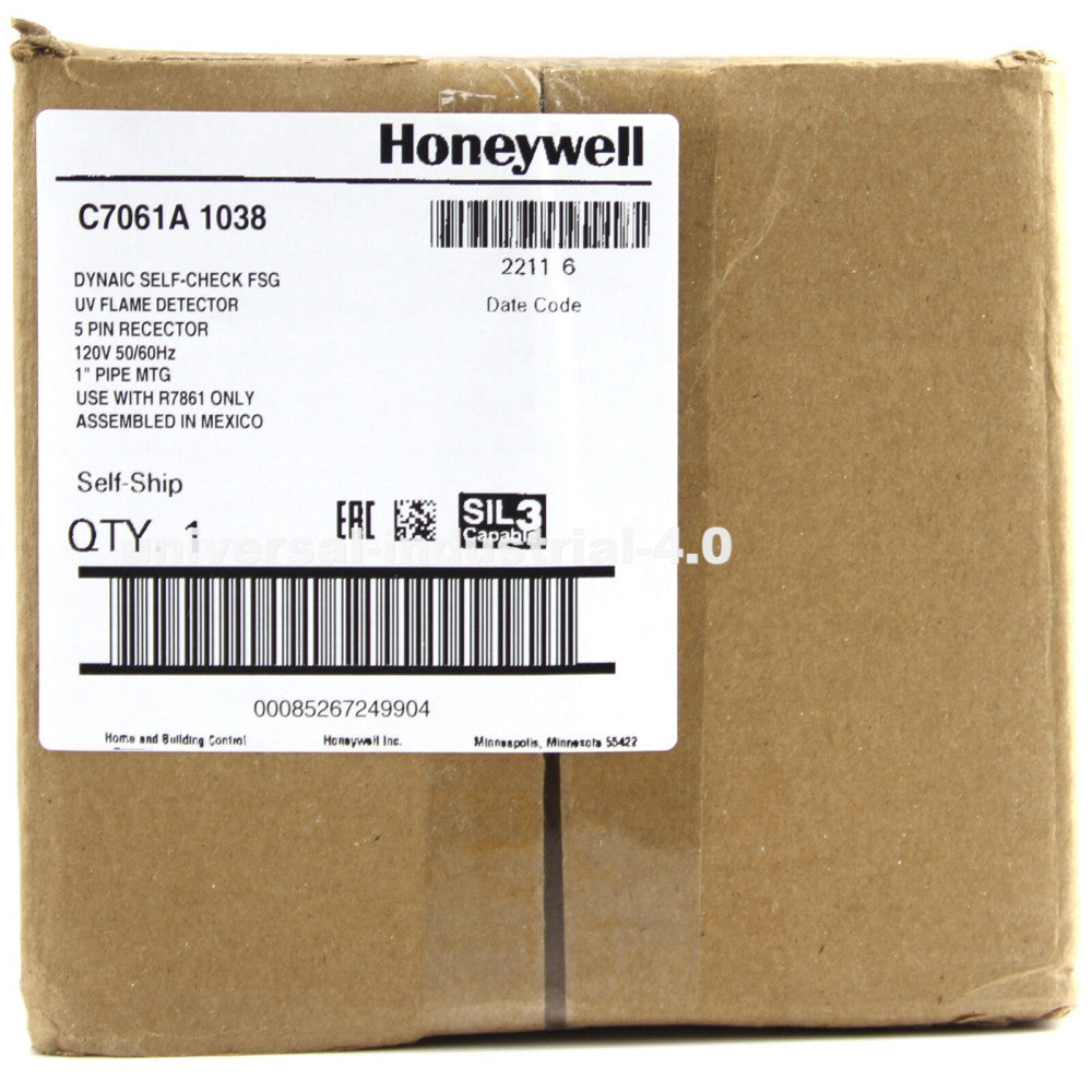 One Brand New Honeywell C7061A1038 C7061A1038 UV Flame Detector  