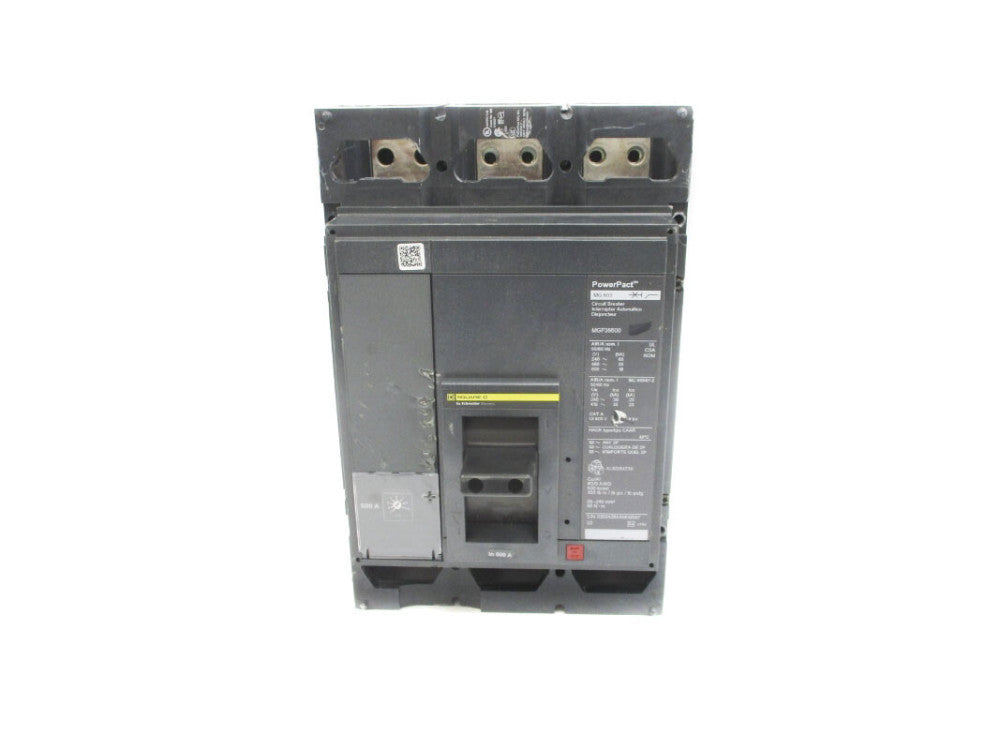 SQUARE D MGF36600 SER. 2 240V 600A (AS PICTURED) NSNP