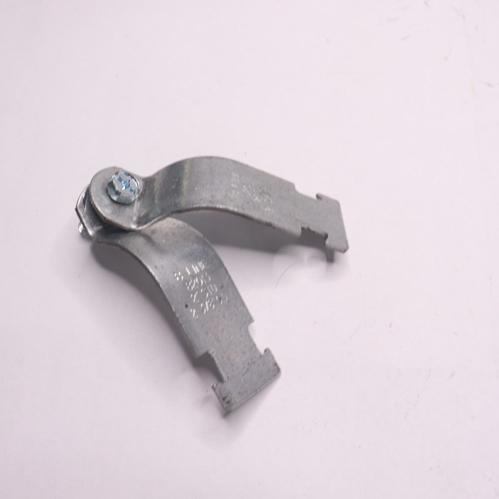 B-Line Rigid Strut Strap Zinc Plated 2" B2013 Complete With Bolt