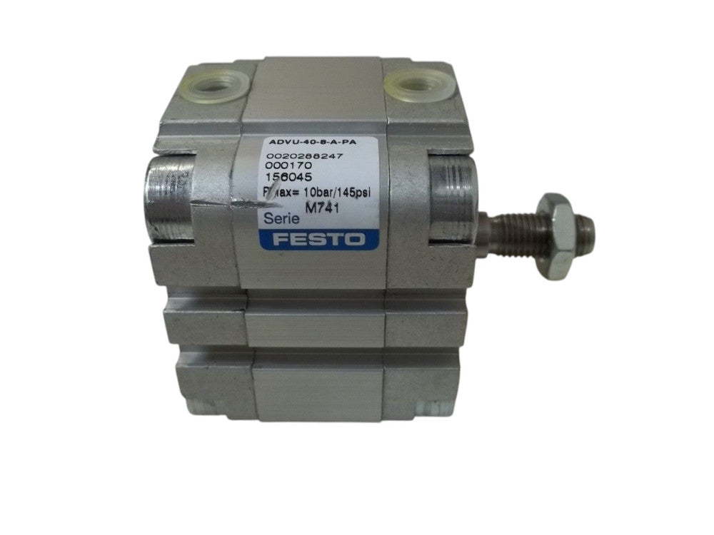 FESTO ADVU-40-8-A-PA COMPACT PNEUMATIC CYLINDER NSNP
